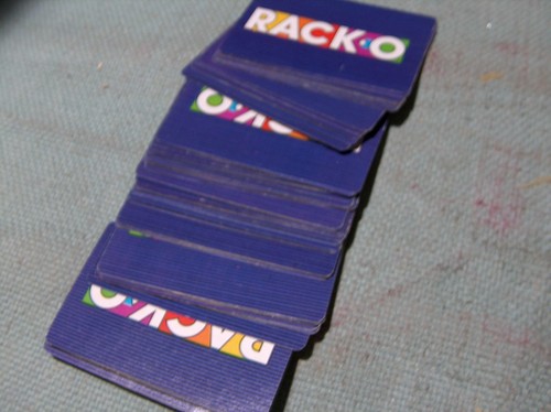 Rack racko game - rack-o,