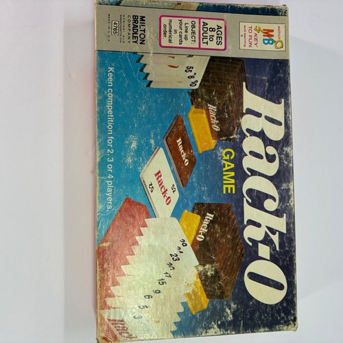 Vintage rack card - vintage, game